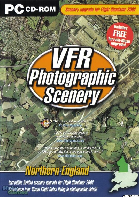 VFR Photographic Scenery: Northern England