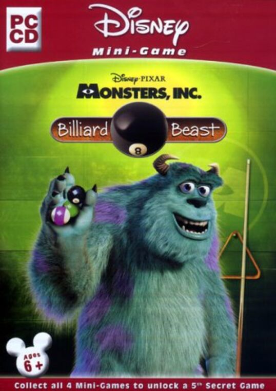 Monsters Inc: Billiard Beast Mini Game