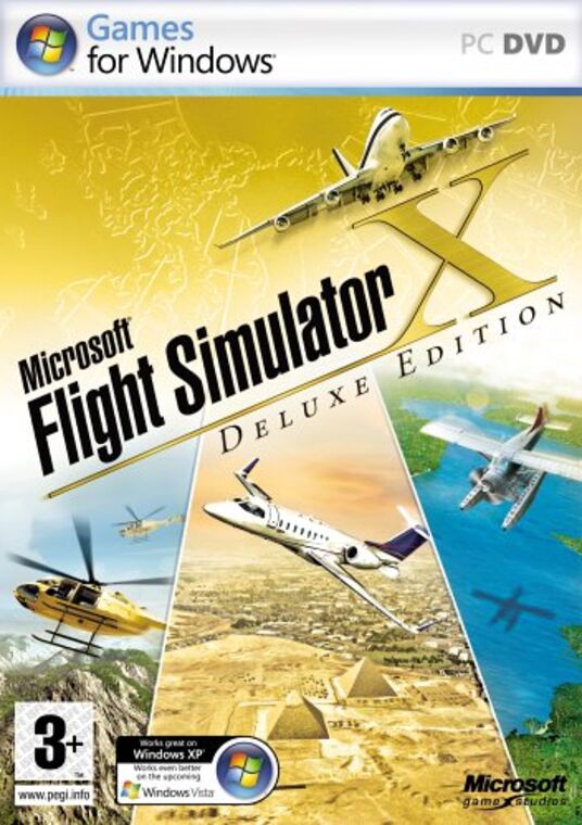 Microsoft Flight Simulator X Deluxe Edition