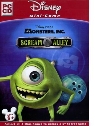 Monsters Inc: Scream Alley Mini Game