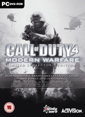 Call of Duty 4: Modern Warfare Limited Collectors Edition