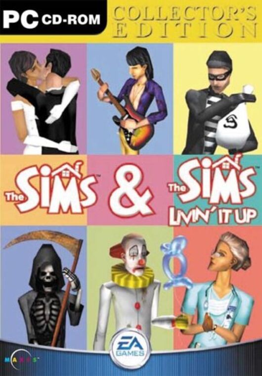 The Sims & The Sims Living it Up Collectors Edition