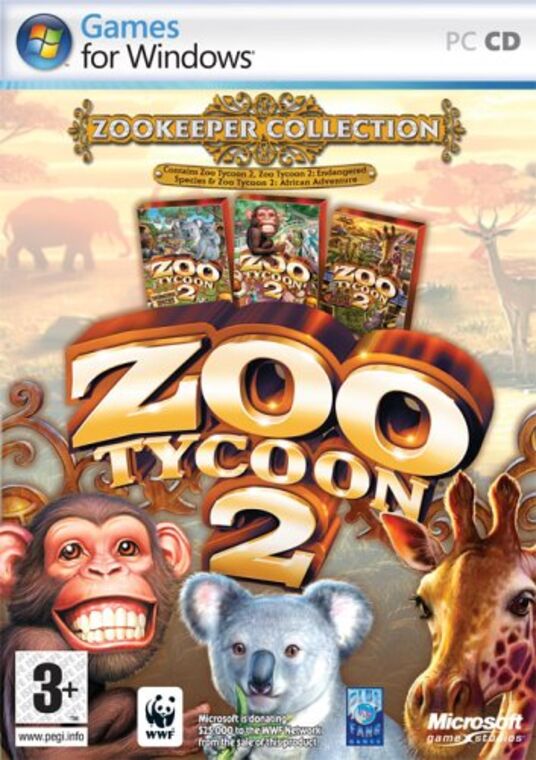 Zoo Tycoon 2 Zookeeper Collection Gold