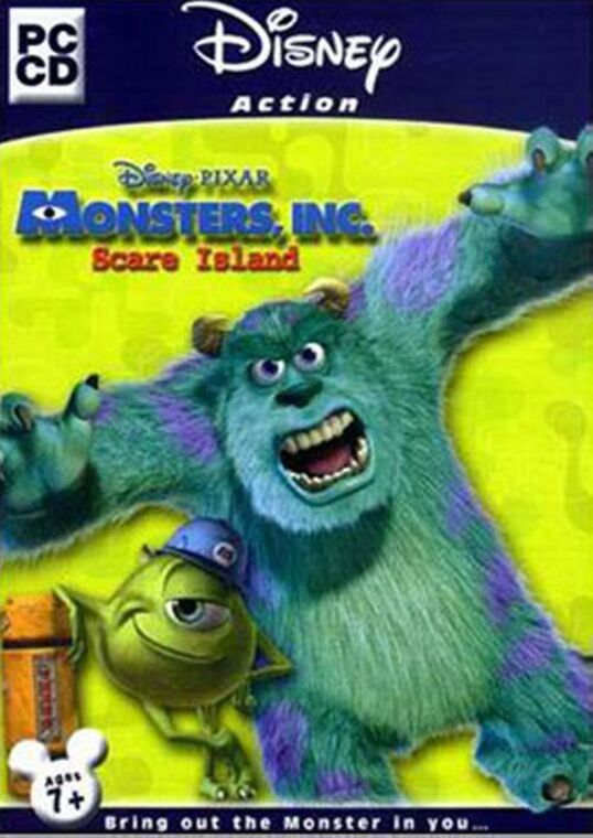 Monsters Inc: Scare Island Action Game