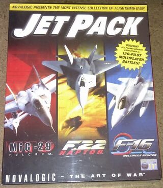 Jet Pack Mig 29 Fulcrum/F-22 Raptor/F-16 Multi Role Fighter