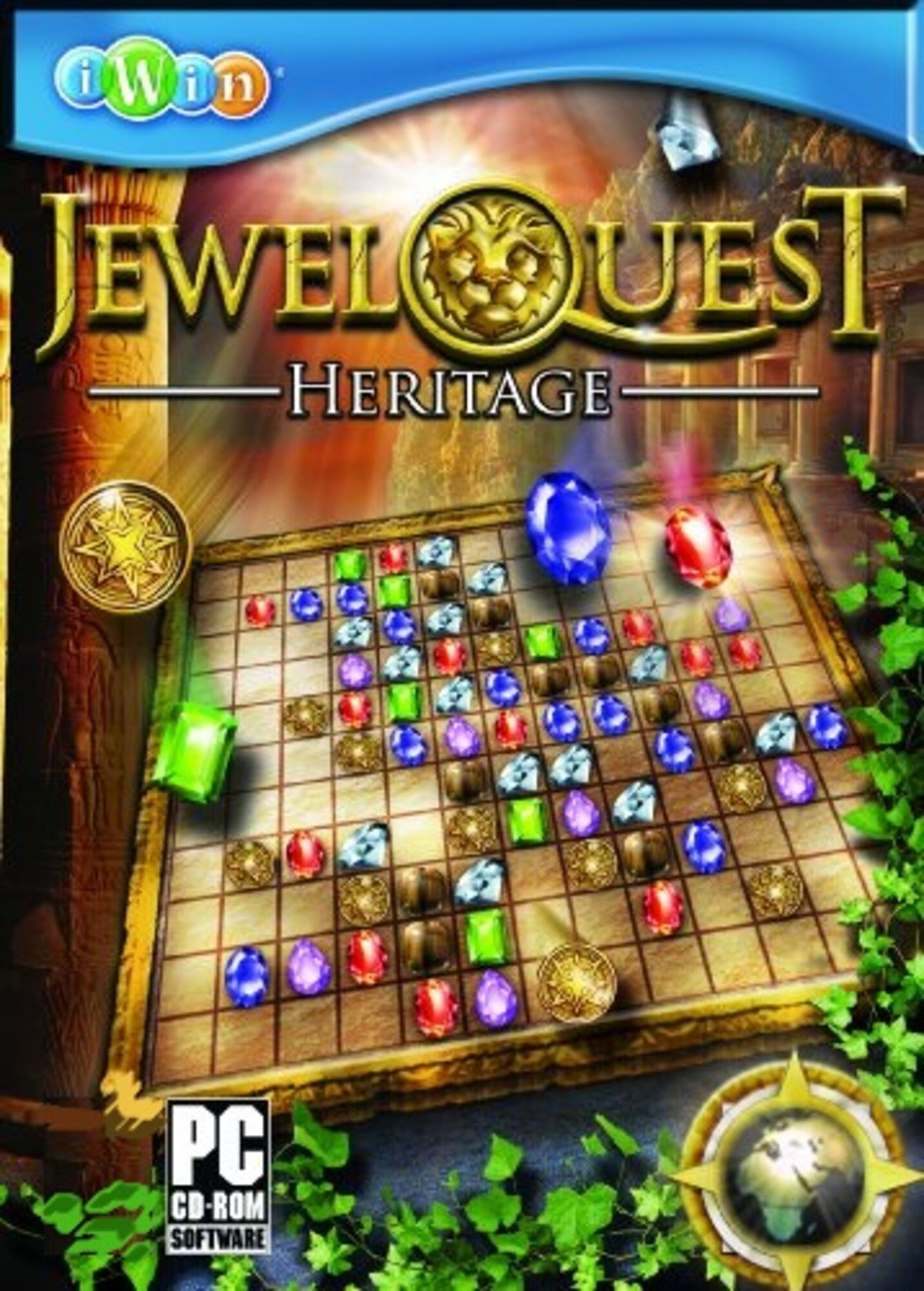 Jewel Quest Heritage Legacy of the Golden Jewel Board PC