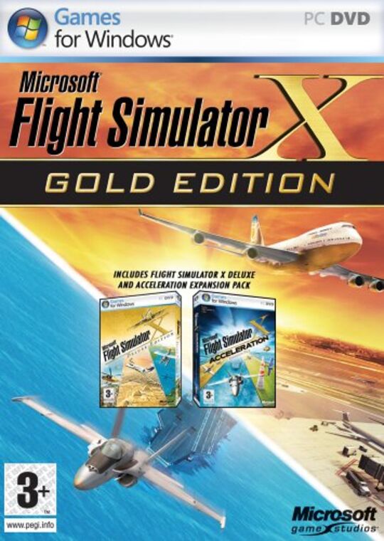 Microsoft Flight Simulator X Gold Edition