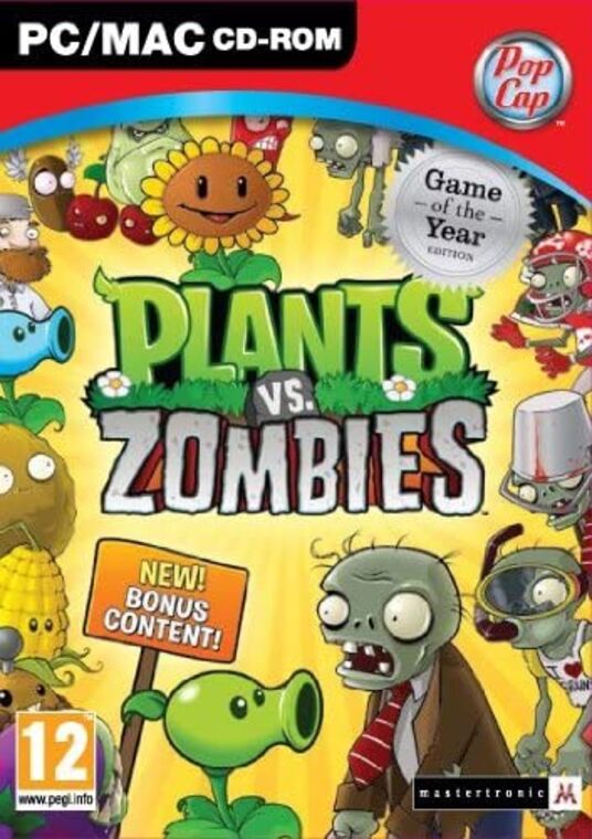 Plants vs Zombies Game of the Year