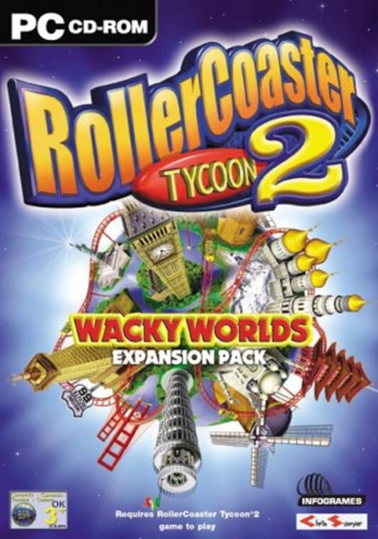 Rollercoaster Tycoon  2 Wacky Worlds