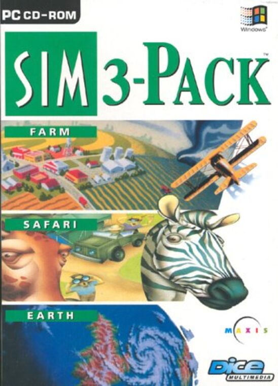 Sim Pack 3: Farm/Safari/Earth