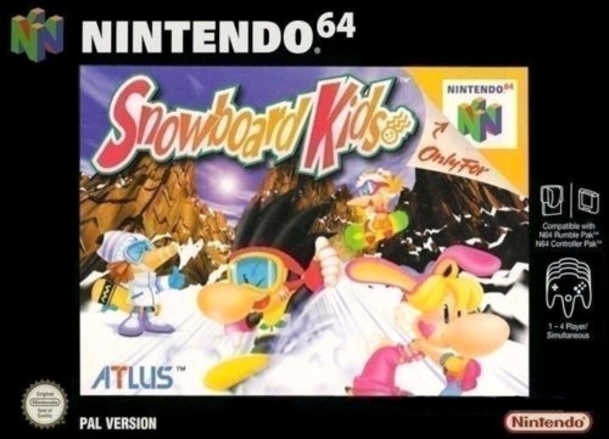 nintendo 64 snowboard