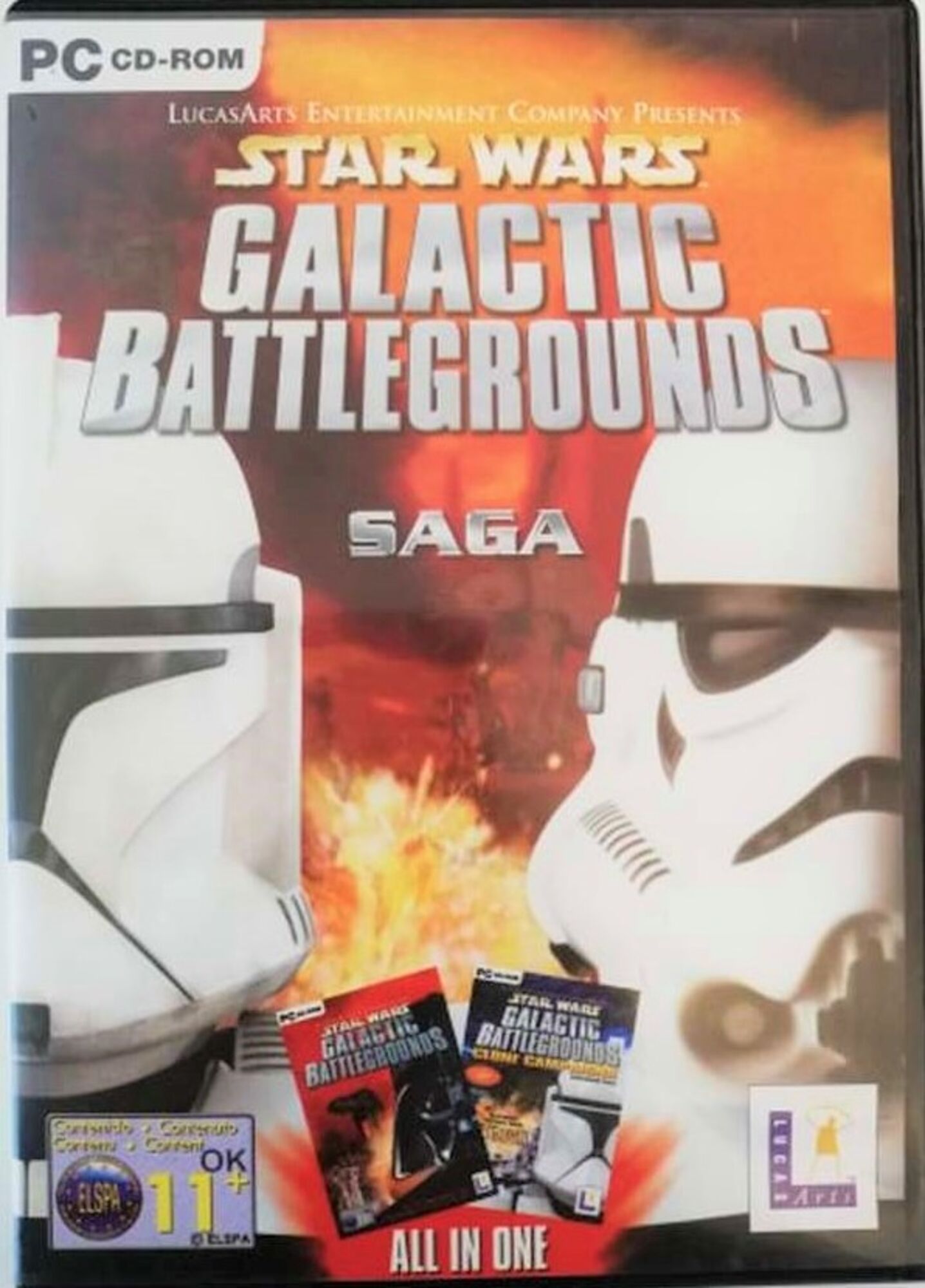 Star Wars Galactic Battlegrounds Saga PC