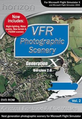 VFR Photographic Scenery 2: Cent Eng & Mid Wales
