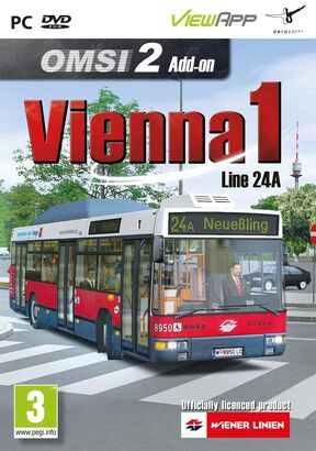 Vienna 1 High Floor Bus Line 24A