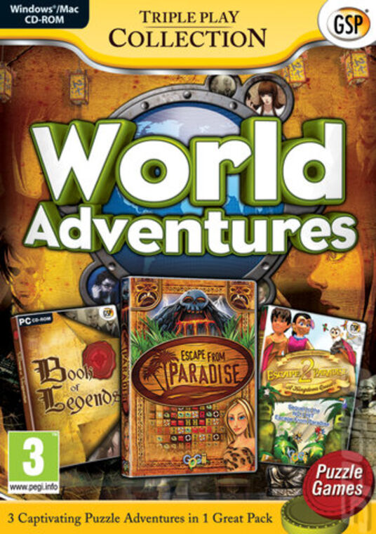 World Adventure Triple Pack