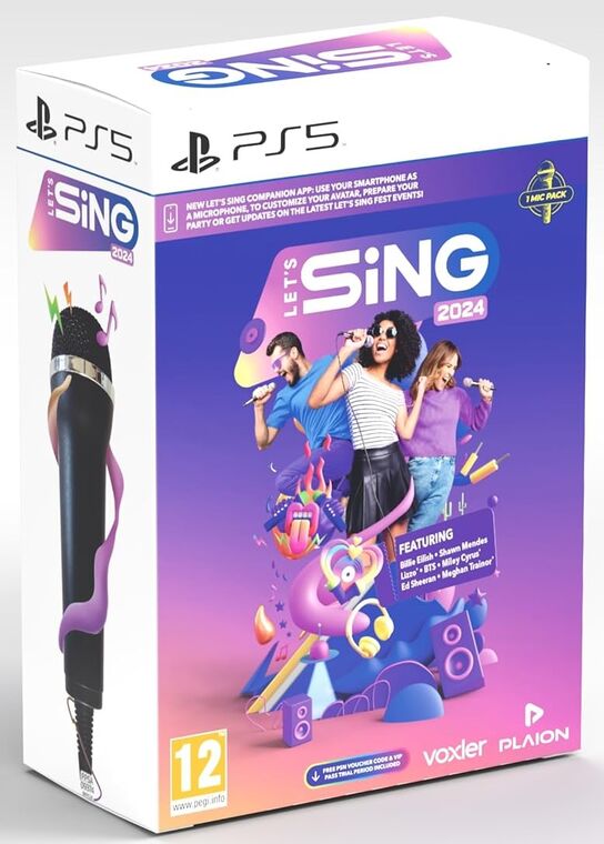 Let's Sing 2024 + 1 Mic