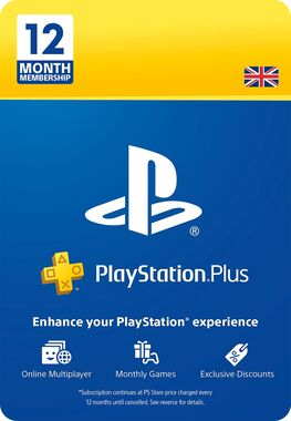 PlayStation Plus - 365 Day Subscription (Digital Product)