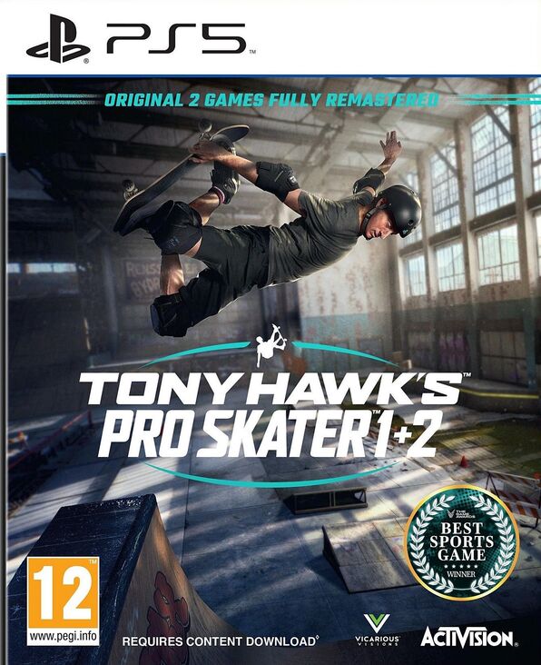 Tony Hawk's Pro Skater 1+ 2