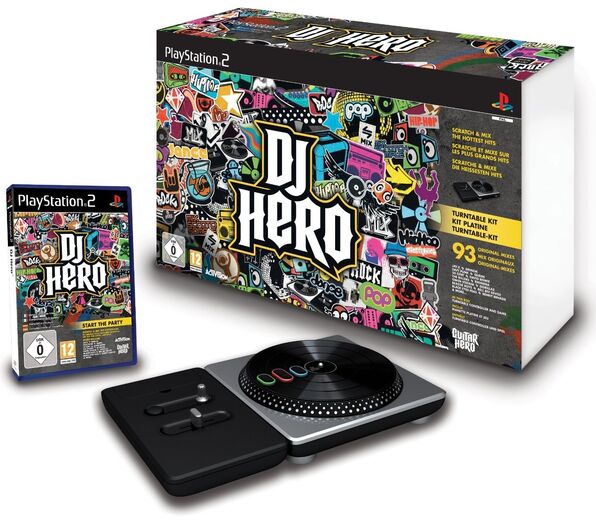 DJ Hero with Turntable