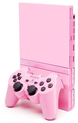 Show more information on Pink PlayStation 2 Slim Console (PS2) Pink PlayStation 2 Slim Console (PS2)