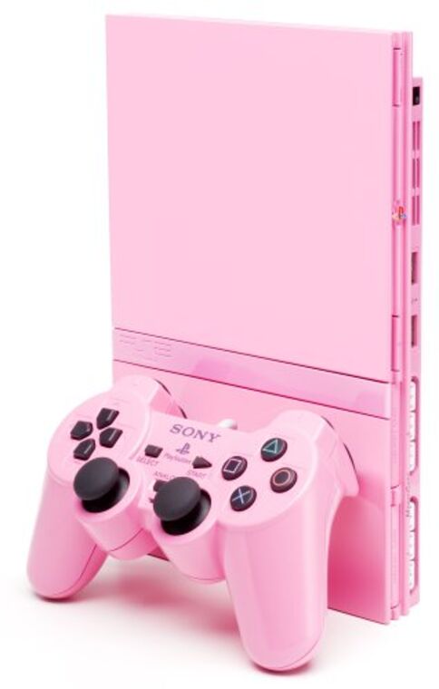 Pink PlayStation 2 Slim Console (PS2)