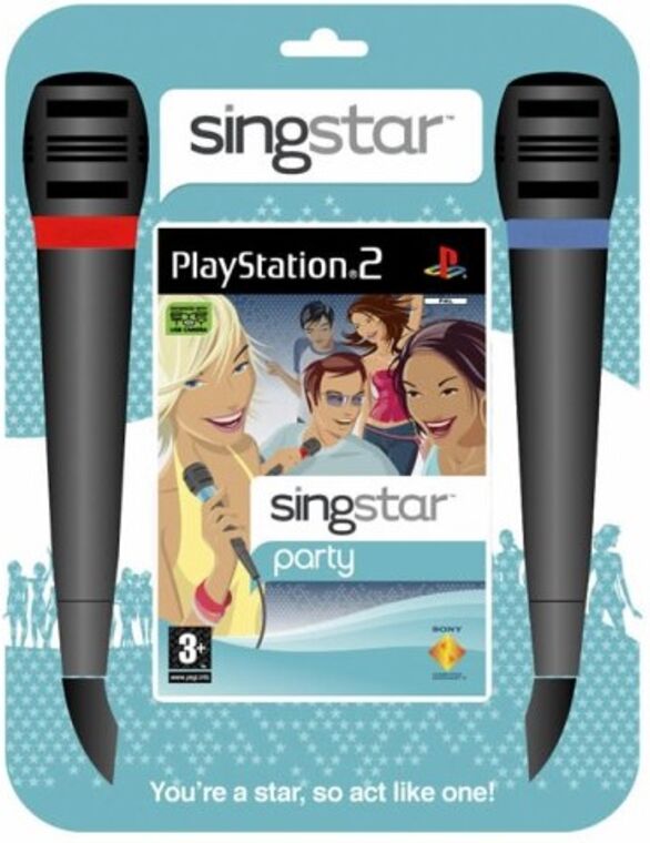 Singstar Party with 2 Microphones