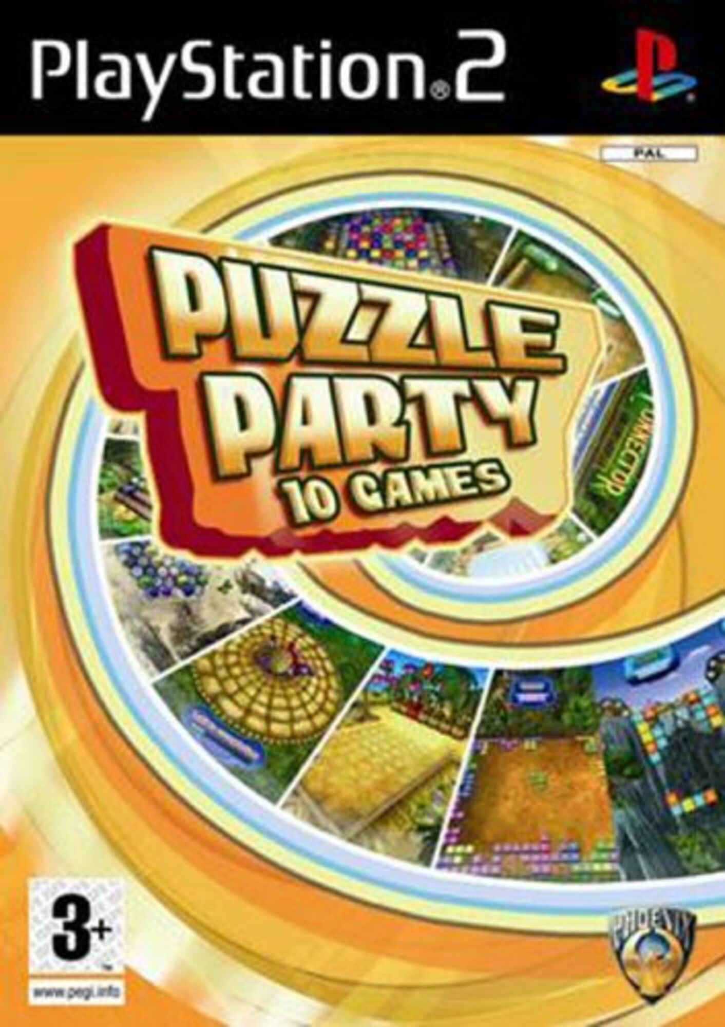 Puzzle Party 10 Games PlayStation 2