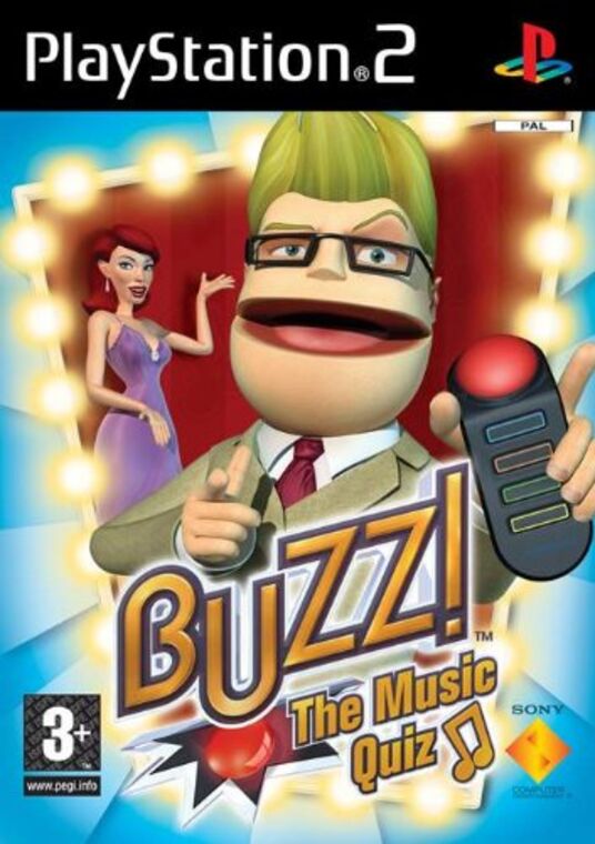 Buzz! The Music Quiz with 4 Buzzers