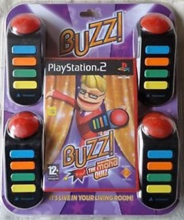 Buzz! The Mega Quiz with 4 Buzzers
