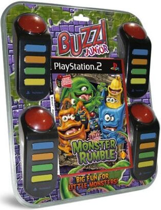 Buzz! Junior: Monster Rumble with 4 Buzzers