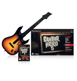 Guitar Hero 5 with Guitar