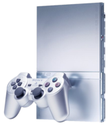 Show more information on Silver PlayStation 2 Slim Console (PS2) Silver PlayStation 2 Slim Console (PS2)