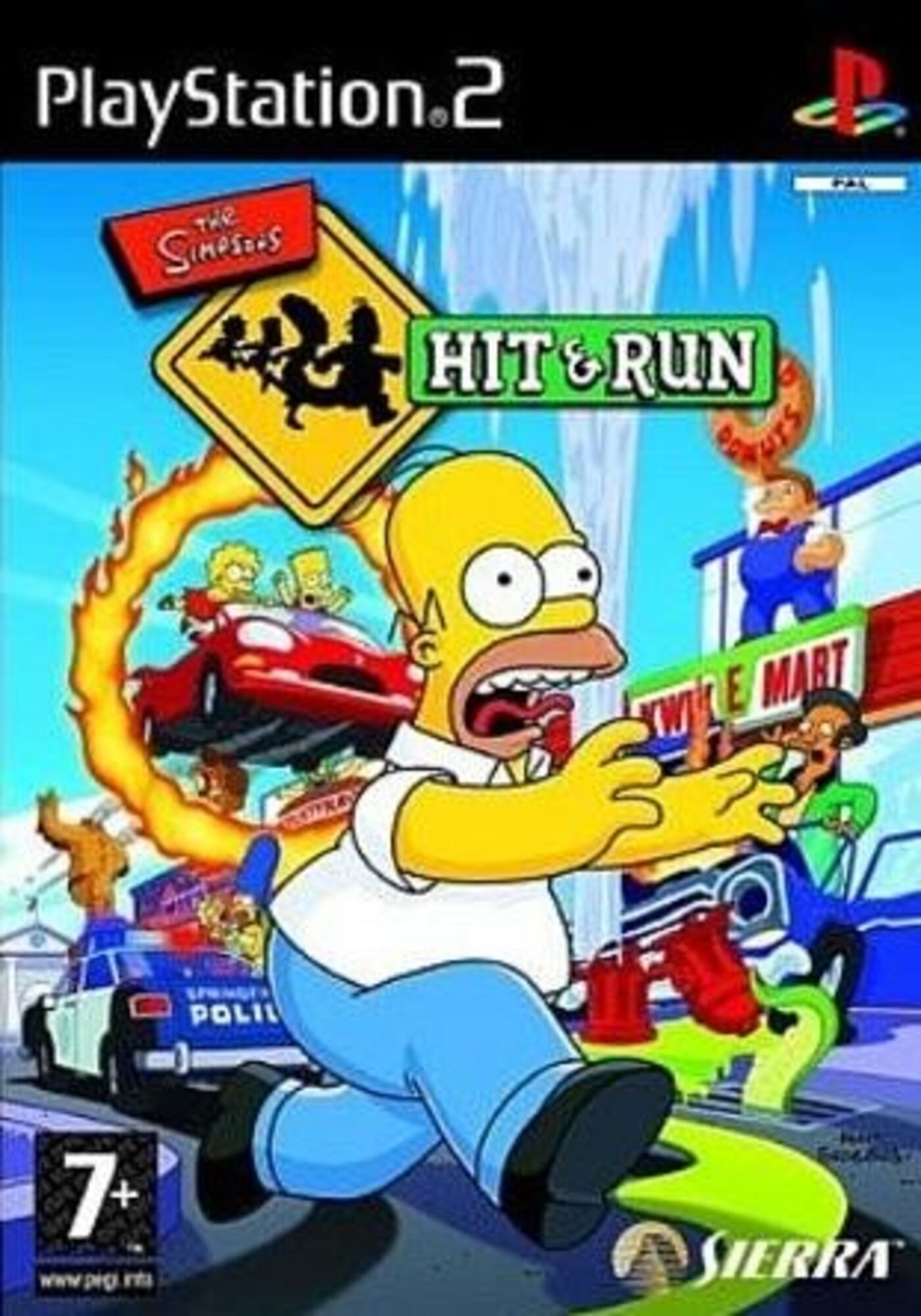 Simpsons Hit & Run PlayStation 2