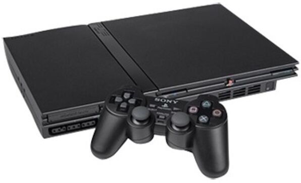 Sony Playstation 2 PS2 Slimline Console (Black)