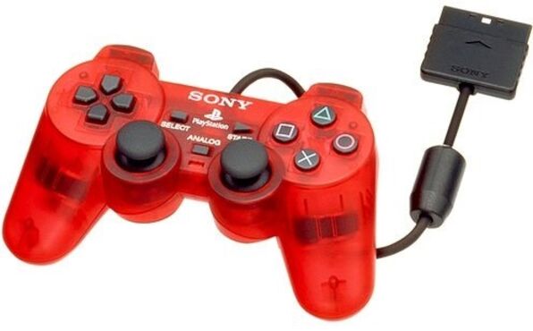 Sony PS2 Dual Shock 2 Controller - Red
