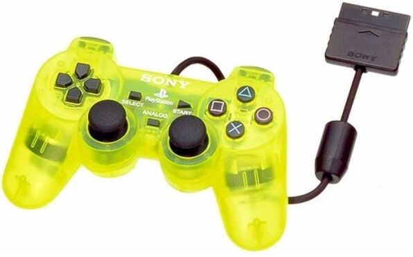 Sony PS2 Dual Shock 2 Controller - Yellow