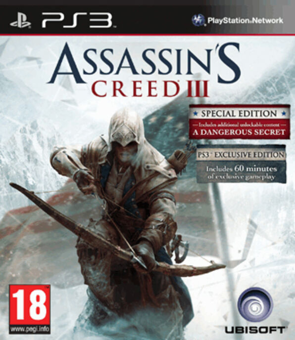 Assassins Creed III 3 Special Edition