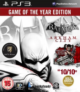 Batman Arkham City Game Of The Year Edition