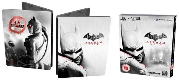 Batman Arkham City Steel Book Edition
