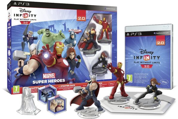 Disney Infinity 2.0 Marvel Super Heroes Starter Pack