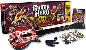 Guitar Hero Aerosmith with Guitar