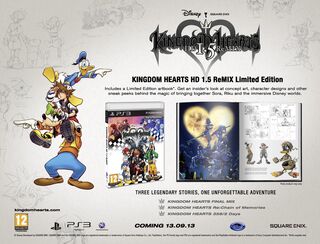 Kingdom Hearts HD 1.5 ReMIX Limited Edition