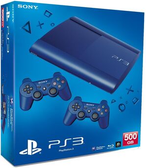 PlayStation 3 500GB Super Slim - Azurite Blue