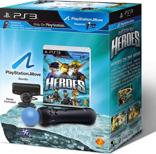 Playstation Move Heroes Bundle Pack