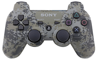 Sony PS3 Dual Shock Controller CAMO GREEN