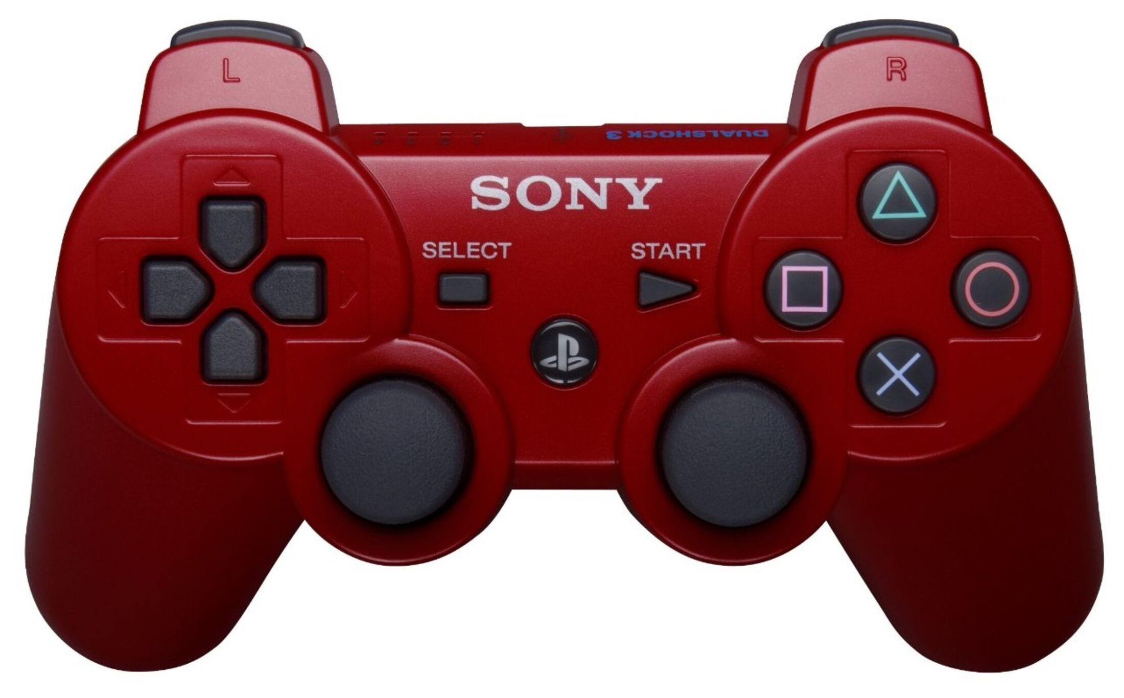 Sony PS3 Dual Shock Controller RED PlayStation