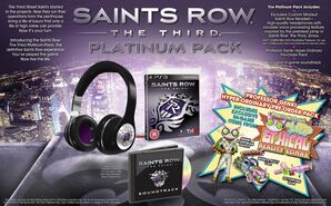 Saints Row The Third Platinum Pack