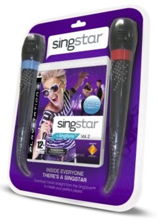 Singstar Vol 2 with 2 Microphones