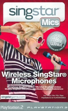 SingStar Wireless Microphones - Standalone (PS2/PS3)