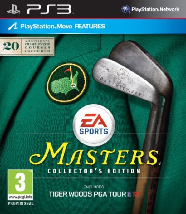 Tiger Woods PGA Tour 13 Masters Collectors Edition